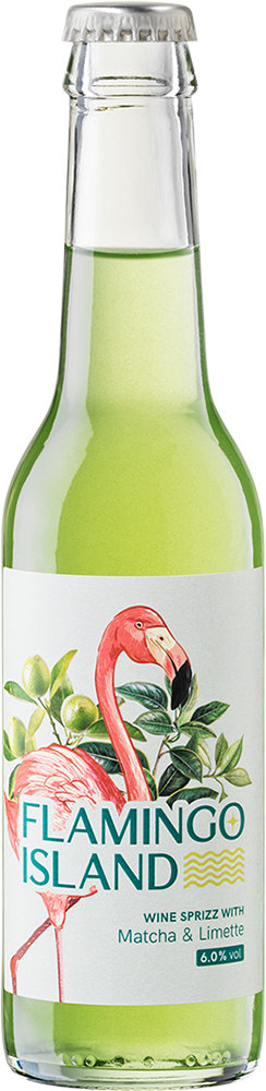 Flamingo Island Matcha & Limette Wine Sprizz 0,275 L - Weinbiet Manufaktur