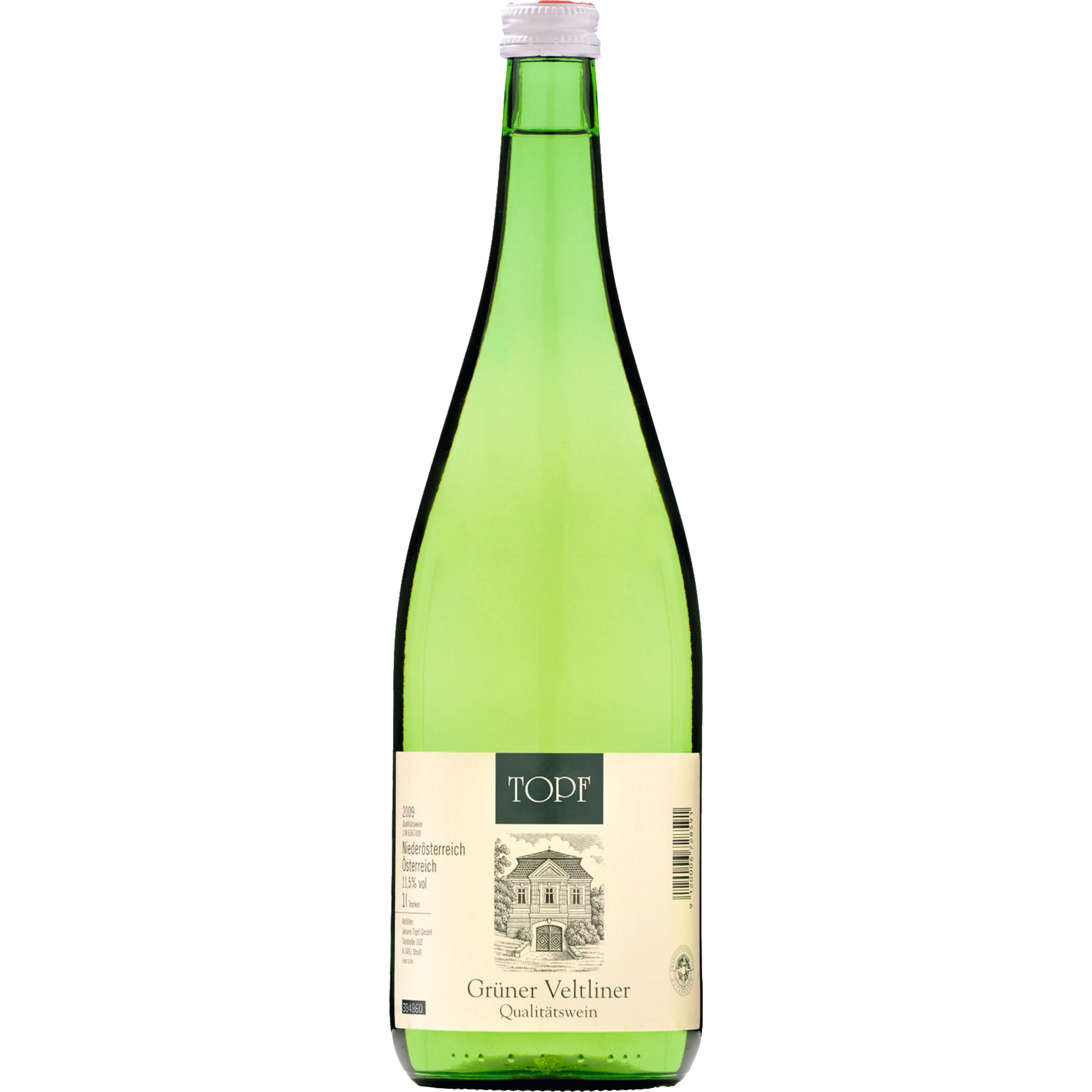 WirWinzer Spezial Weingut Topf Grüner Veltiner trocken 1,0 L