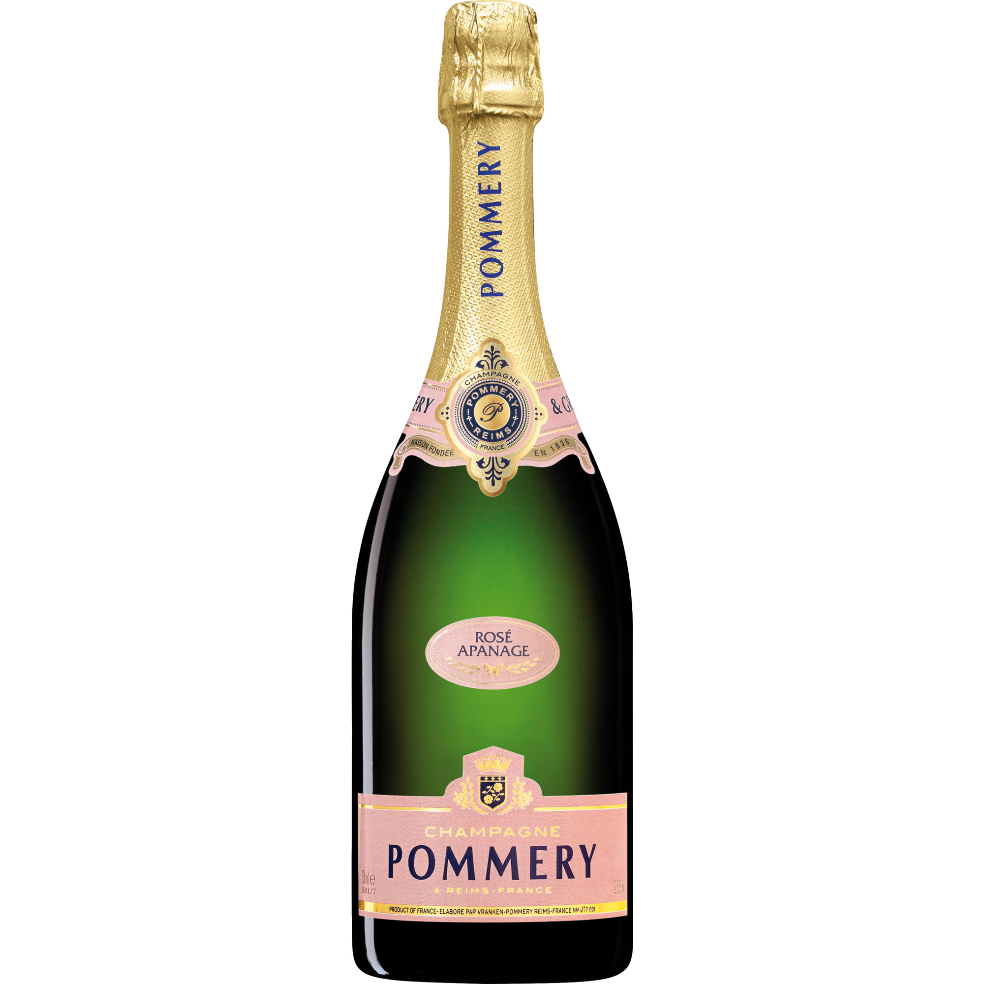 WirWinzer Select Champagne Pommery Apanage Rosé brut