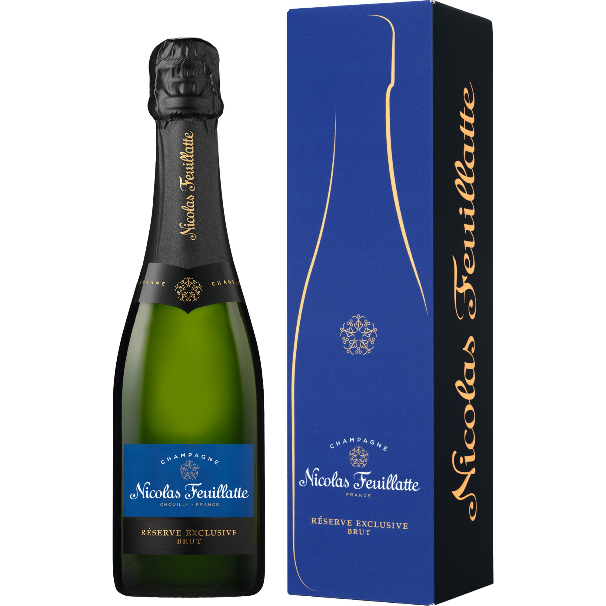 WirWinzer Select Champagne Nicolas Feuillatte Réserve Exclusive brut 0,375 L