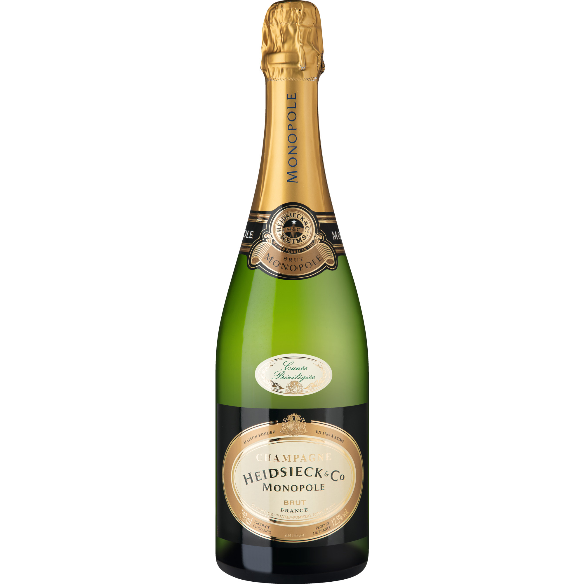 WirWinzer Select Champagne Heidsieck Monopole Cuvée Privilégiée brut