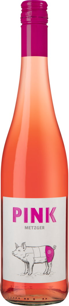 2024 Pink Rosé halbtrocken - Weingut Uli Metzger