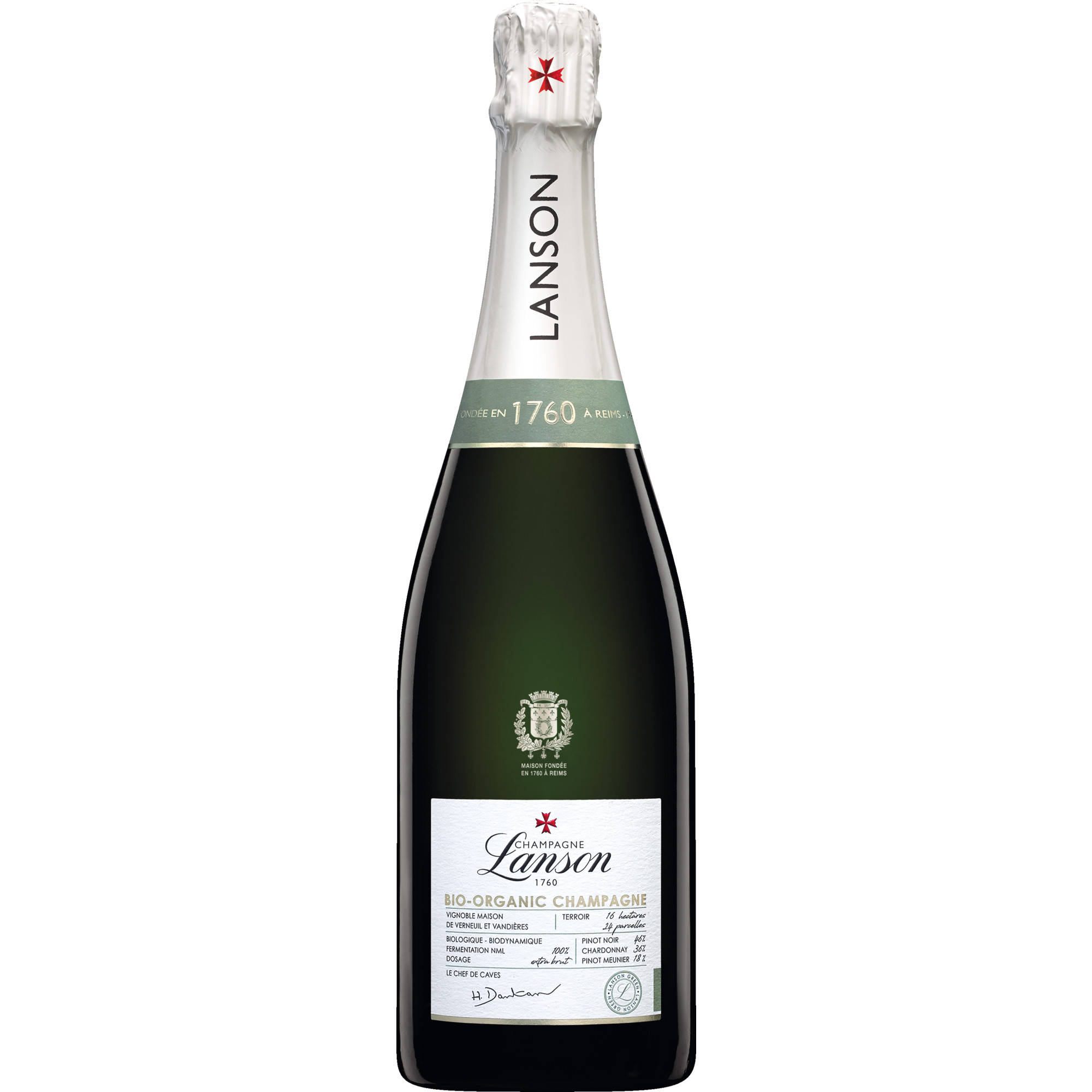 WirWinzer Select Champagne Lanson - Le Green Bio-Organic brut