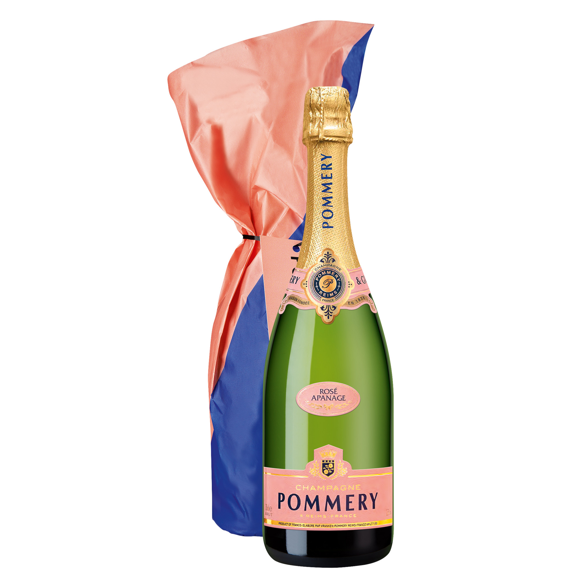 WirWinzer Select Champagne Pommery Apanage Rosé brut