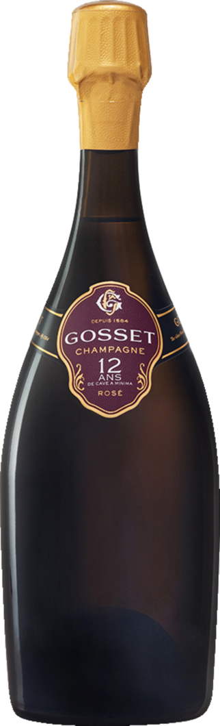 WirWinzer Select Champagne Gosset Rosé 12 ans à cave a minima brut