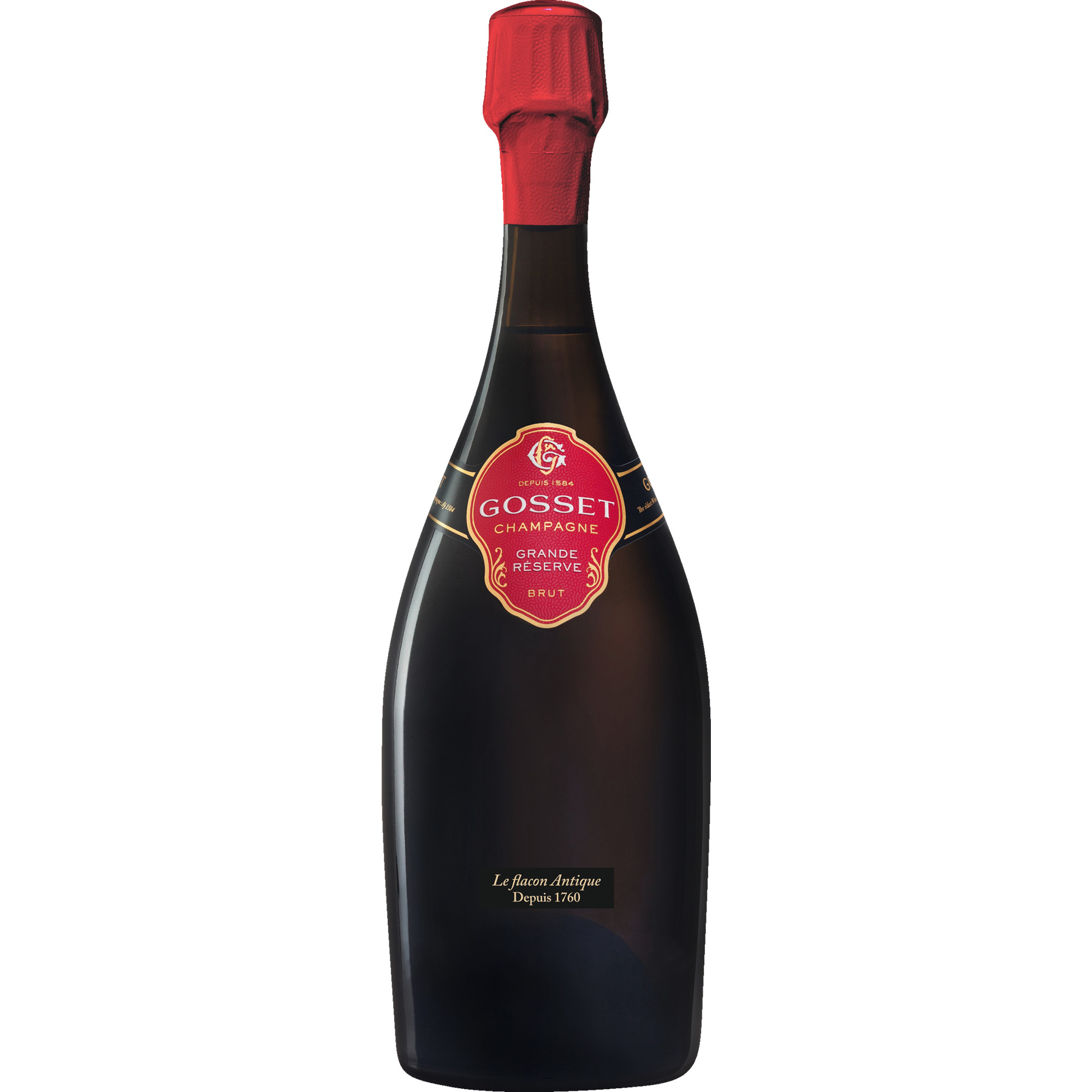 WirWinzer Select Champagne Gosset Grande Réserve Flacon Antique brut