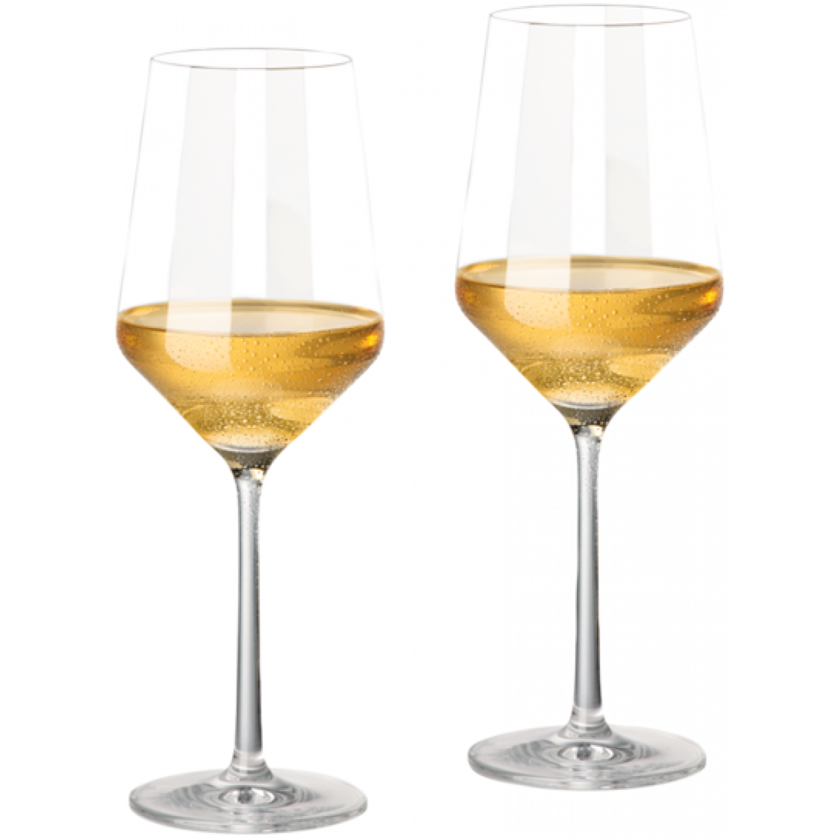 WirWinzer Select 2er Set Zwiesel Kristallglas Pure Weißweinglas