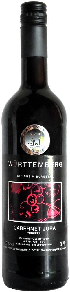 Hotel Höpfigheimer Hof  2019 PIWI Cabernet Jura trocken