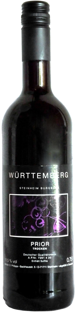 Hotel Höpfigheimer Hof  2019 PWI Wein Prior trocken