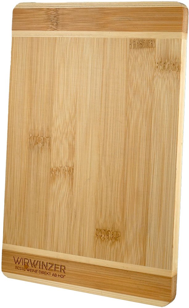 Bambusbrett - WirWinzer - Maße: 23 cm x 15 cm x 1,1 cm