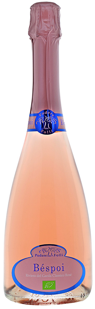 Podere dei Folli 2021 Bèspoi Riviera del Garda Classico Spumante Rosé DOC