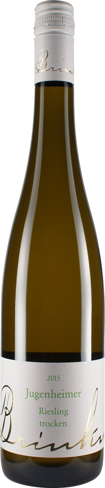 2015 Jugenheimer Riesling trocken // Weingut Brinkmann