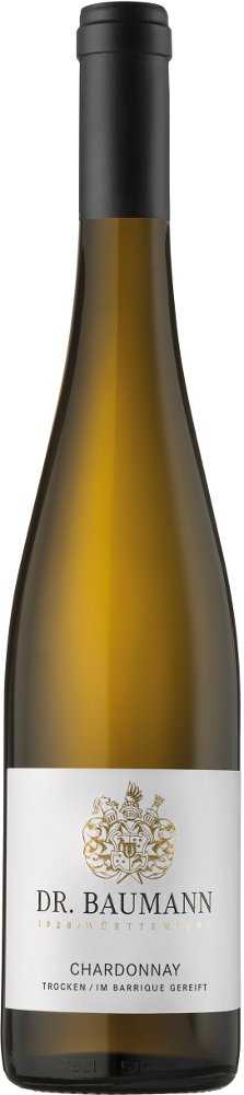 Dr. Baumann 2018 Chardonnay im Barrique gereift trocken