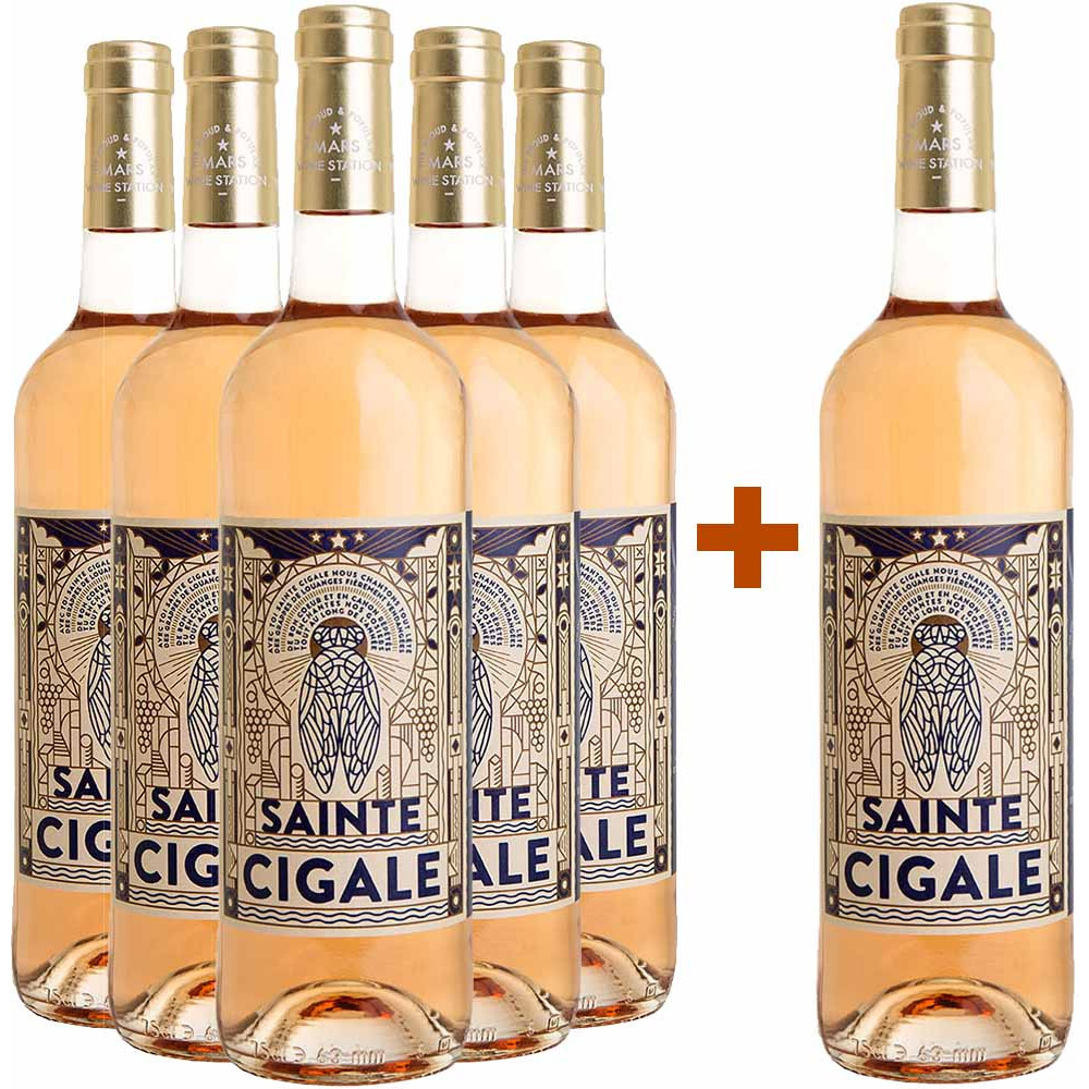 Sainte Cigale 5+1 Paket Sainte Cigale Rosé