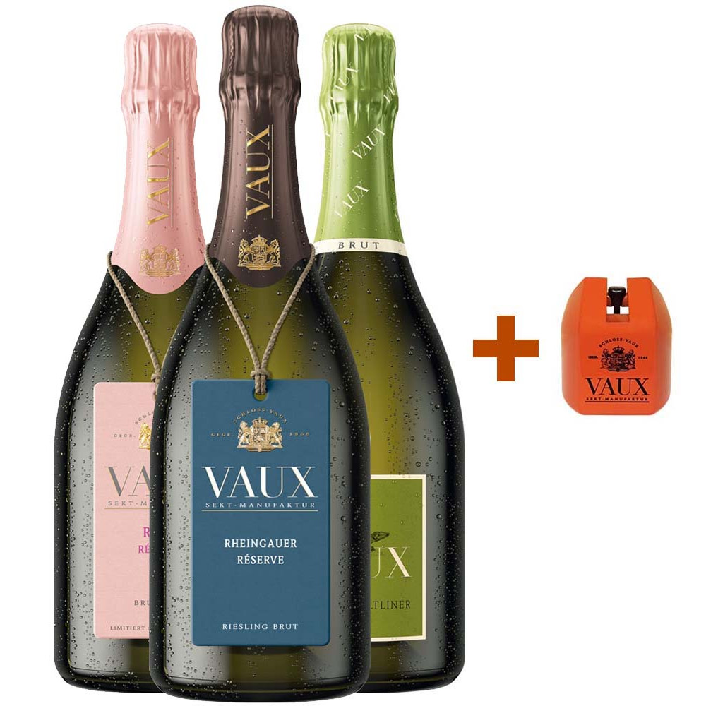 Schloss Vaux Schloss Vaux KennenlernPaket inkl. Sektverschluss