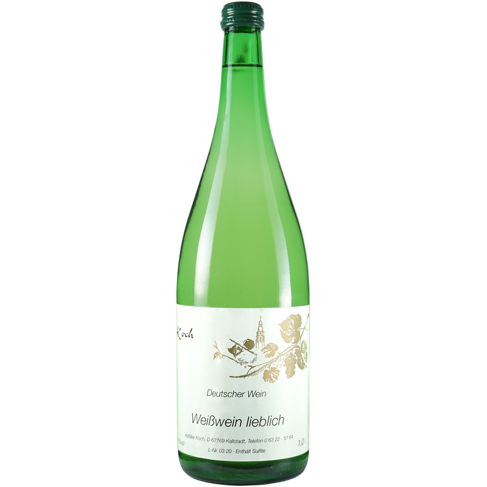 Koch 2018 Weißwein lieblich 1,0 L bei WirWinzer bestellen