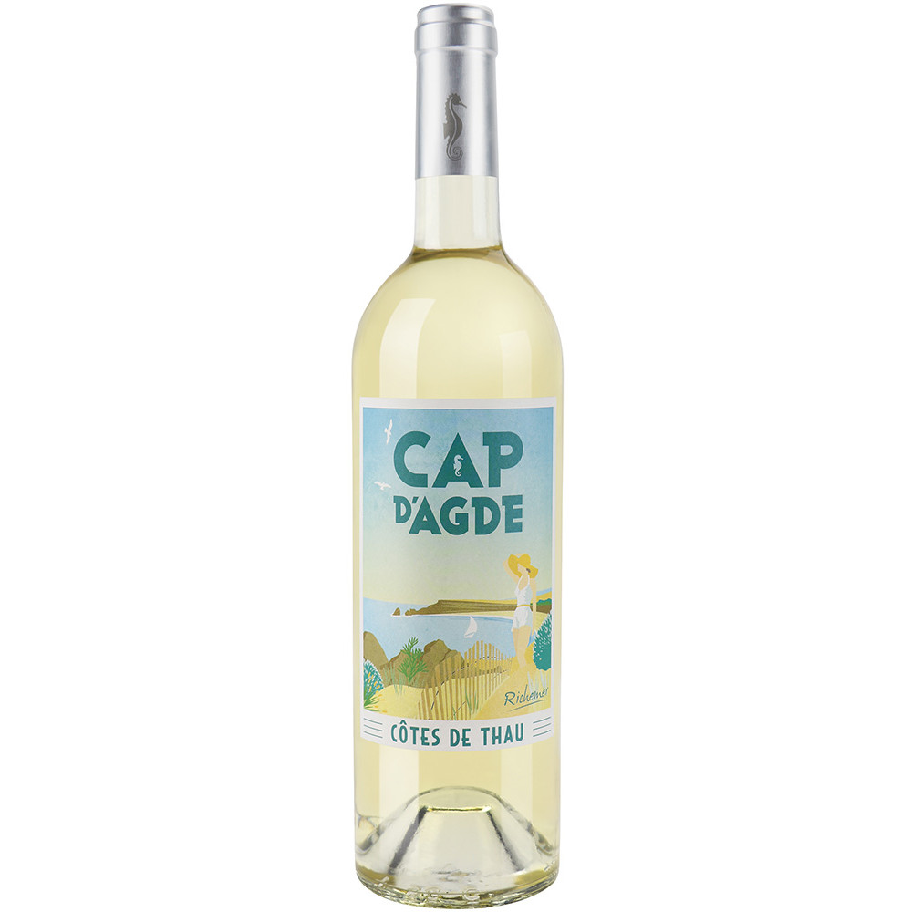 Les Caves Henri de Richemer 2023 Cap d'Agde Souvenirs Blanc Côtes de