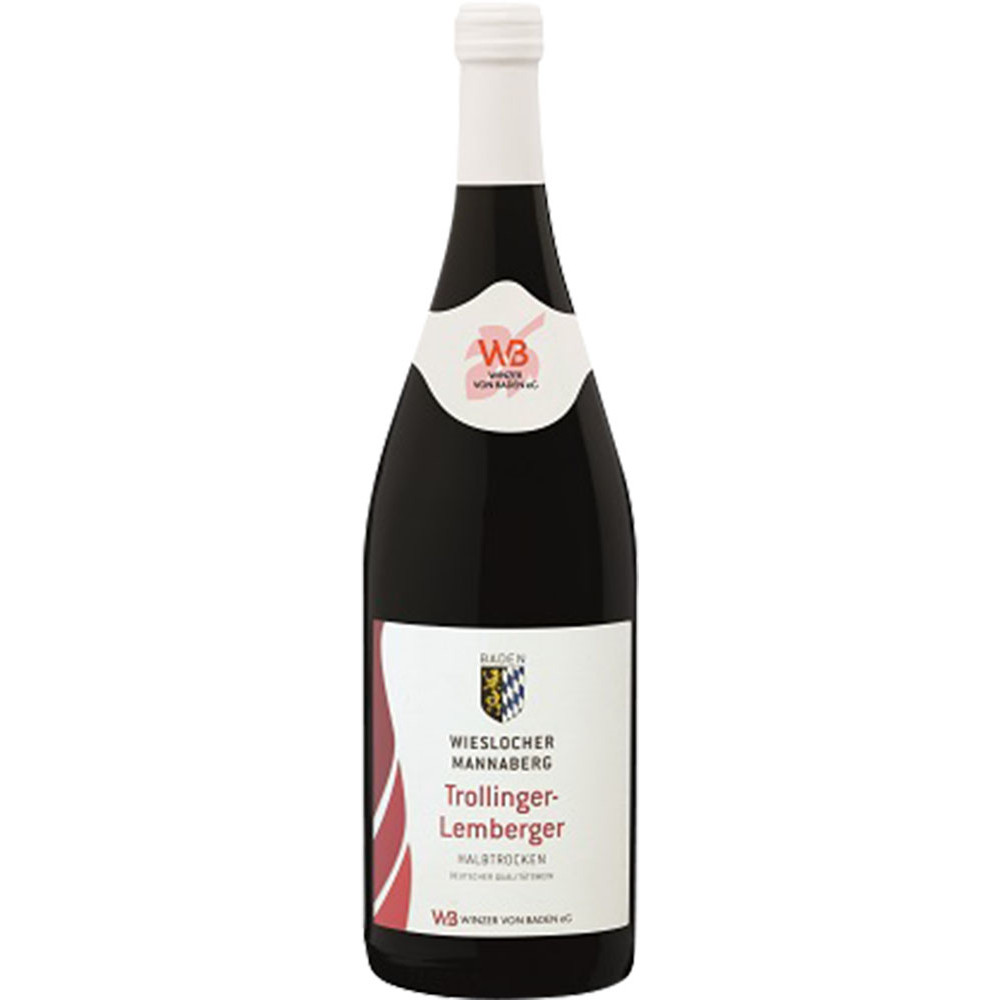 Winzer von Baden 2021 Trollinger mit Lemberger Wieslocher Mannaberg