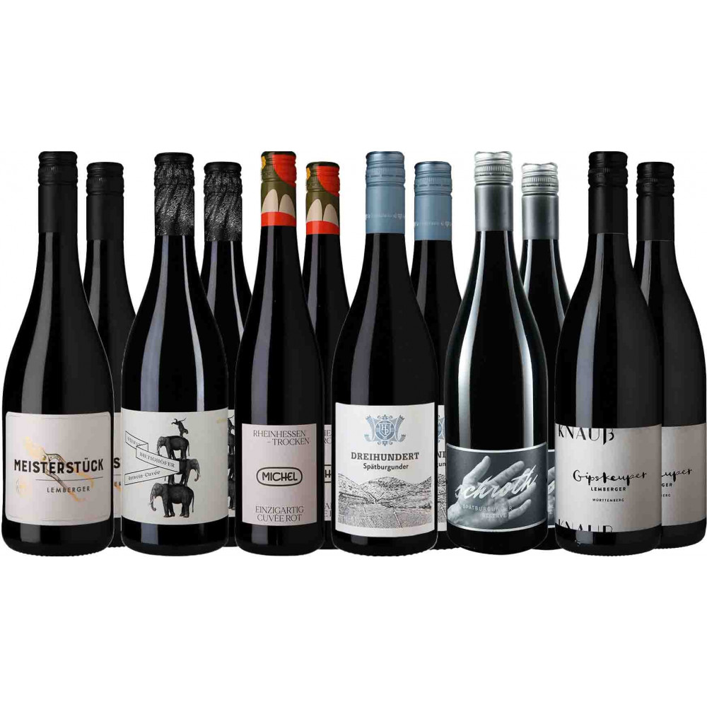 Weinpräsent Weihnachten » Festliche Geschenkidee