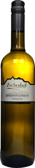 2019 Grauburgunder trocken - Weingut Zecherhof