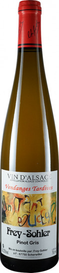 2022 Pinot Gris Vendanges Tardives Alsace AOP halbtrocken - Frey-Sohler