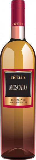 2013 Moscato da uve stramature Salento IGP lieblich 0,5 L - Vinicola Cicella