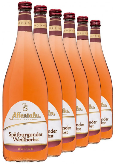 2021 Spätburgunder Weißherbst 1L QbA (6 Flaschen) - Affentaler Winzer