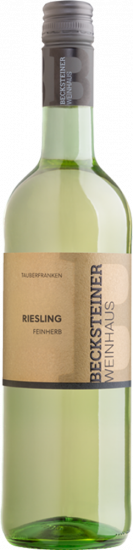 2024 WEINHAUS Riesling feinherb - Becksteiner Winzer eG