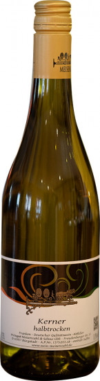2018 Kerner halbtrocken - Weingut Meisenzahl