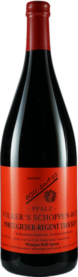 2023 VOLKER`S SCHOPPEN ROT Portugieser-Regent trocken 1,0 L - Weingut Böll-Spieß