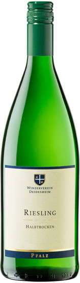 2025 Riesling halbtrocken 1,0 L - Winzerverein Deidesheim