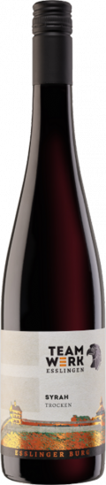 2022 Syrah Burg trocken - Teamwerk Esslingen