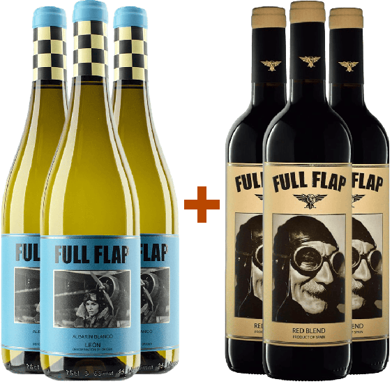 3 + 3 Paket Full Flap - Bodegas Vilano