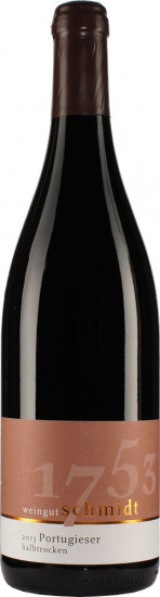 2025 Obermoscheler Langhölle Portugieser halbtrocken - Weingut Schmidt