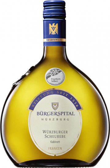 2023 Würzburger Scheurebe Kabinett VDP.ORTSWEIN feinherb - Weingut Bürgerspital Würzburg