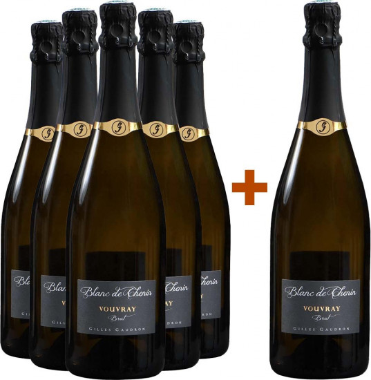5+1 Paket «Blanc de Chenin» brut - Domaine Sylvain Gaudron