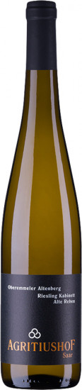 2009 Alte Reben Riesling QbA feinherb Oberemmeler Altenberg - Weingut Agritiushof