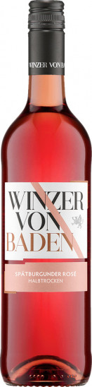 2023 Spätburgunder Rosé halbtrocken - Winzer von Baden