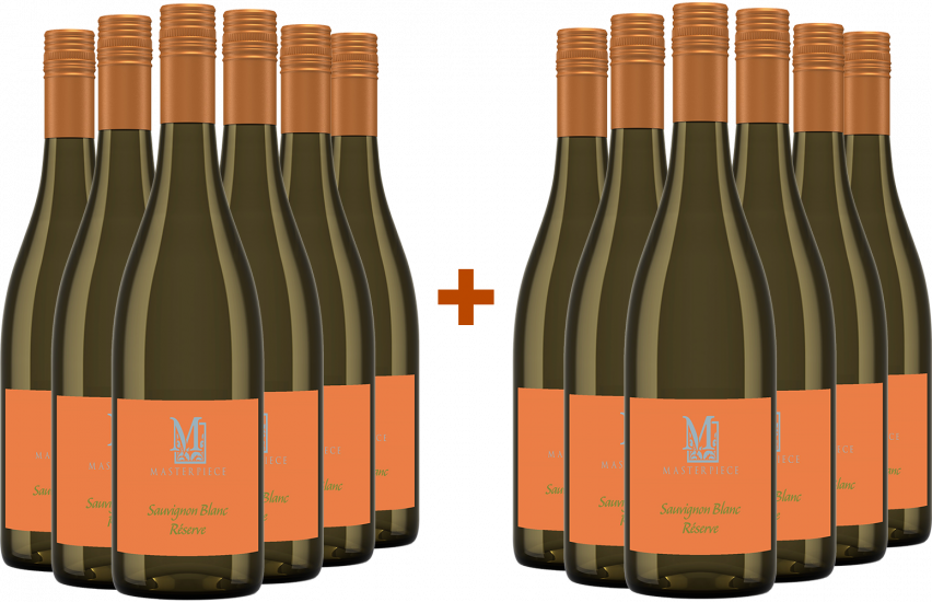 6+6 Paket 2023 Masterpiece Sauvignon Blanc Reserve - Haltinger Winzer eG