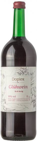 Glühwein rot 1,0 L - Weingut Dopler