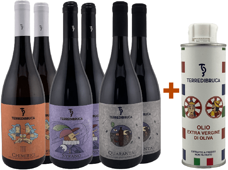 Terre di Bruca Kennelern-Paket + EVO-Öl - Terre di Bruca