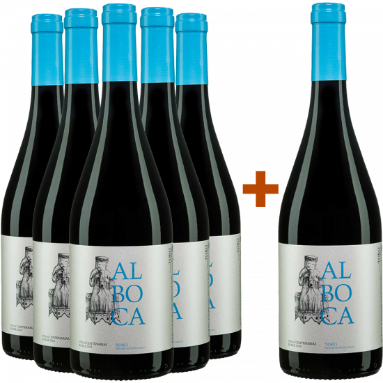Aktionspaket 5+1 Alboca Roble Toro DO - Bodegas Viriatus