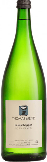 2024 Hausschoppen halbtrocken 1,0 L - Weingut Thomas Mend
