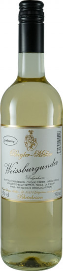 2024 WEISSBURGUNDER feinfruchtig lieblich - Weingut Andreas Biegler-Müller