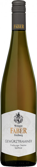 2023 Freiburger Steinler Gewürztraminer Spätlese süß - Weingut Faber