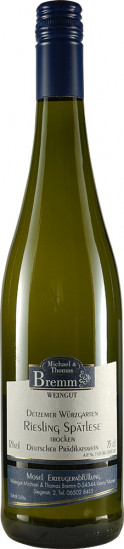 2024 Riesling Detzemer Würzgarten trocken - Weingut Bremm