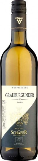 2019 Grauburgunder ´77´ trocken Bio - Bioweingut Schäfer