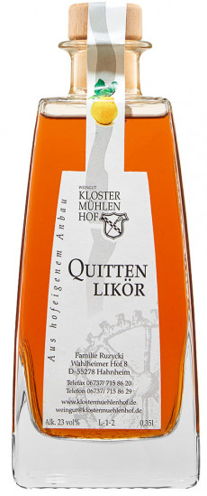 Quittenlikör 0,2 L - Weingut Klostermühlenhof - Familie Ruzycki