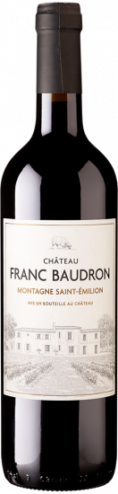 2022 Château Franc-Baudron Montagne Saint Émilion AOP trocken Bio 1,5 L - Château Franc-Baudron