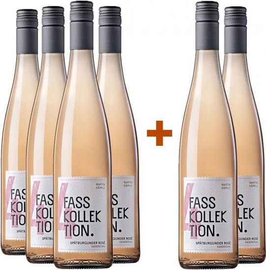 4+2 Paket Kaiserstuhl Spätburgunder Rosé trocken - Fasskollektion